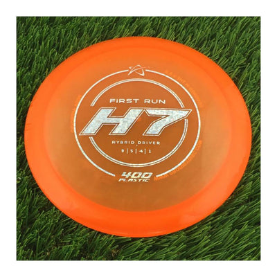 Prodigy 400 H7 with First Run Stamp - 174g - Translucent Orange