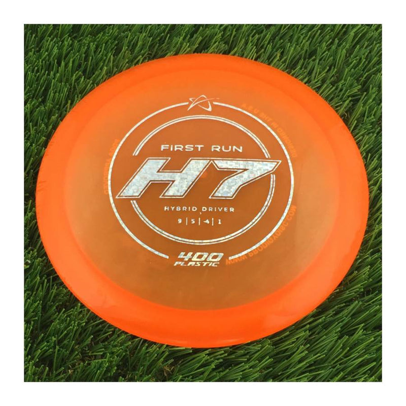 Prodigy 400 H7 with First Run Stamp - 174g - Translucent Orange