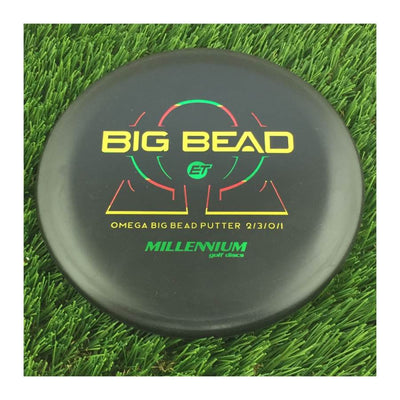 Millennium Millennium ET Omega Big Bead with Run 2.3 Stamp - 175g - Solid Black