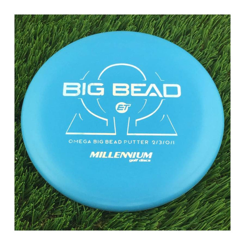 Millennium Millennium ET Omega Big Bead with Run 2.3 Stamp - 175g - Solid Light Blue