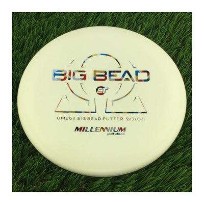 Millennium Millennium ET Omega Big Bead with Run 2.3 Stamp - 175g - Solid White