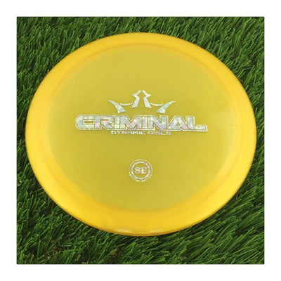 Dynamic Discs Lucid/Fuzion Blend-SE Criminal with DD Pre-First Run Special Edition Stamp - 174g - Translucent Gold