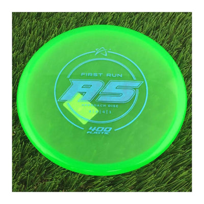 Prodigy 400 A5 with First Run Stamp - 174g - Translucent Lime Green