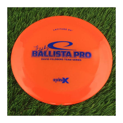 Latitude 64 Opto-X Ballista Pro with David Feldberg 2018 Team Series Stamp - 174g - Translucent Orange