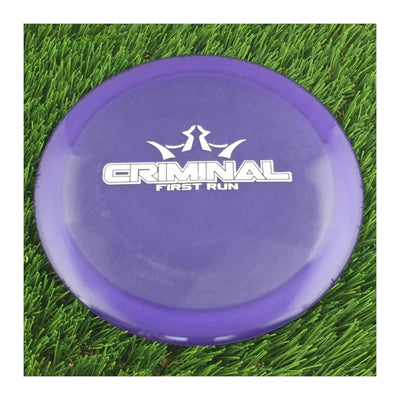 Dynamic Discs Lucid Criminal with First Run Stamp - 174g - Translucent Purple