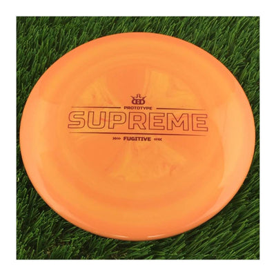 Dynamic Discs Supreme Fugitive Redesigned with Prototype Stamp - 175g - Solid Light Orange