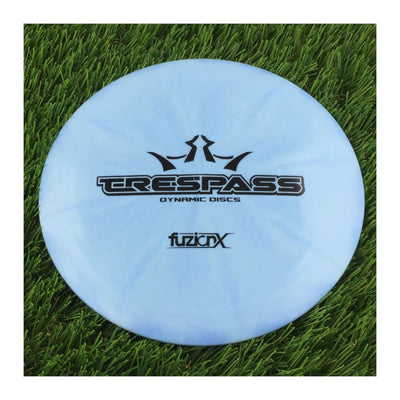 Dynamic Discs Fuzion-X Burst Trespass with Big Bar Stamp - 173g - Solid Light Blue