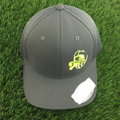 Buzzz Embroidered Logo Mesh Back - FlexFit - Curved Bill