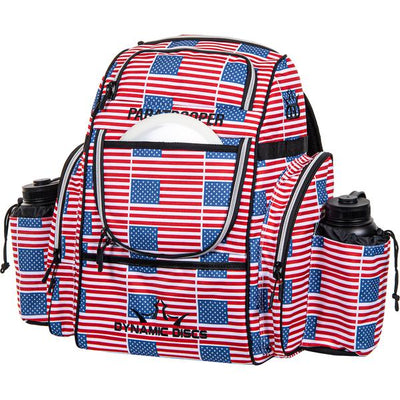 Paratrooper Backpack Disc Golf Bag - USA Flag Limited Edition