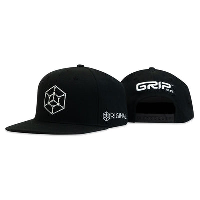 Large Hexicon Snap Back Hat - Flat Bill