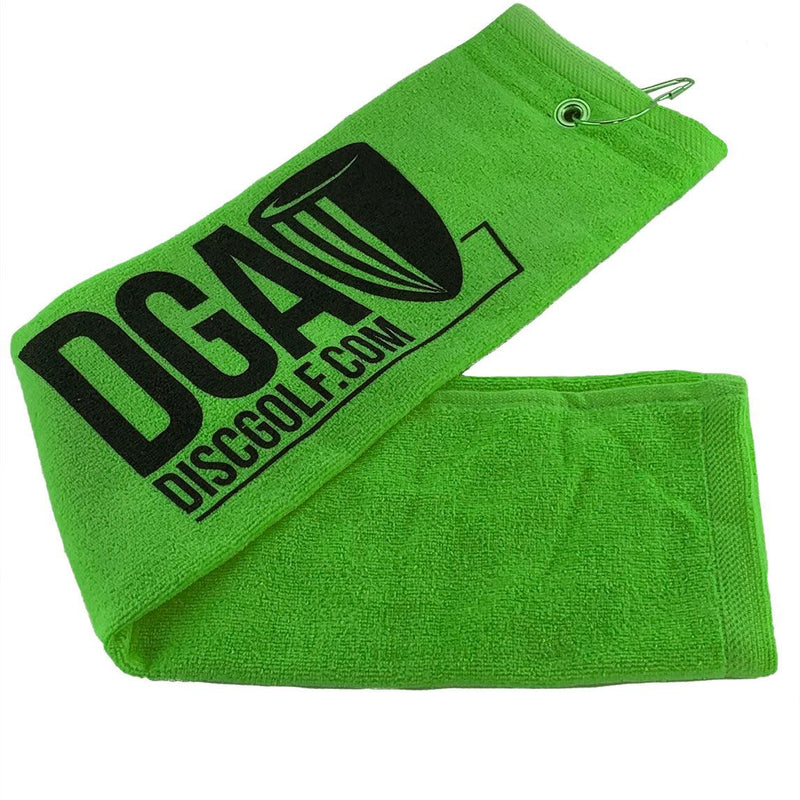 Disc Golf Tri Fold Towel with Grommet