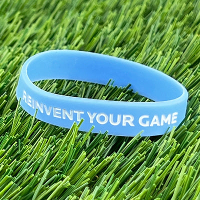 Reinvent Your Game' Wristband