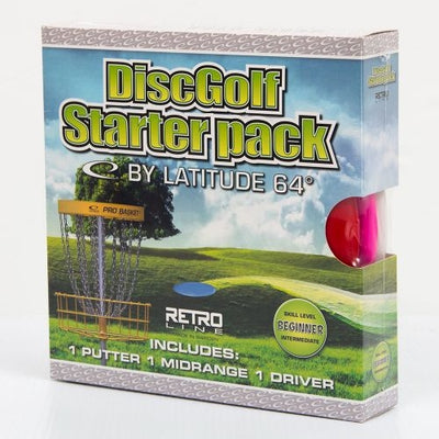 Retro Line Disc Golf Starter Pack Set