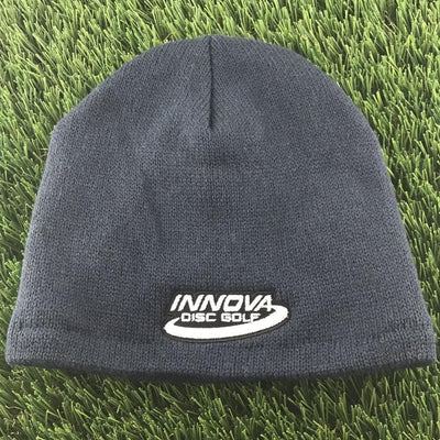 Embroidered Logo Solid Fleece Beanie