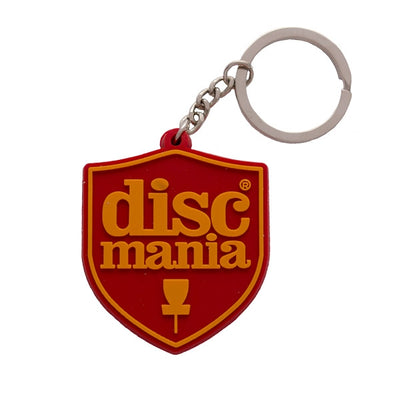 Thick Rubber Shield Keychain