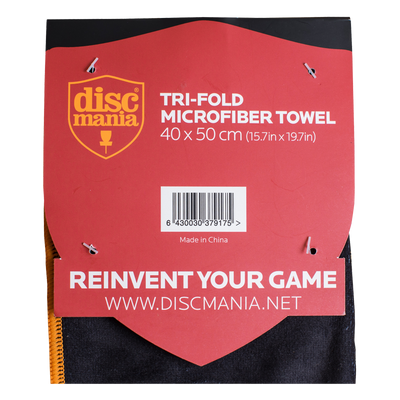 Reinvent Your Game' Microfiber Disc Golf Towel