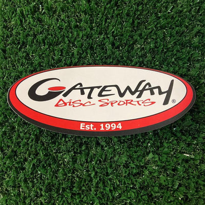Oval Sticker - "Gateway Disc Sports"