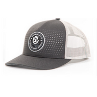 Handeye Supply Co HSCo Field Agent Snapback Hat - Grey Bill with Light Grey Mesh Back and Light Grey Patch
