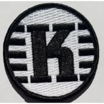 Circle "K" Embroidered Patch