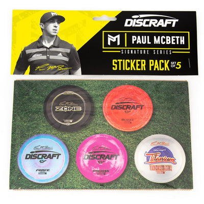 Signature Series Sticker Pack - Paul McBeth - Set of 5